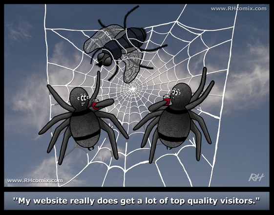 Spiders: True Webmasters